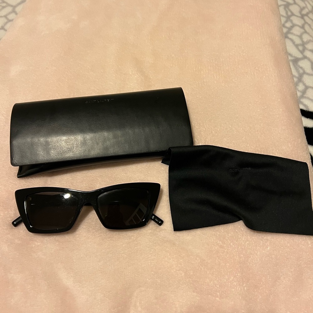 Yves Saint Laurent Black Sunglasses